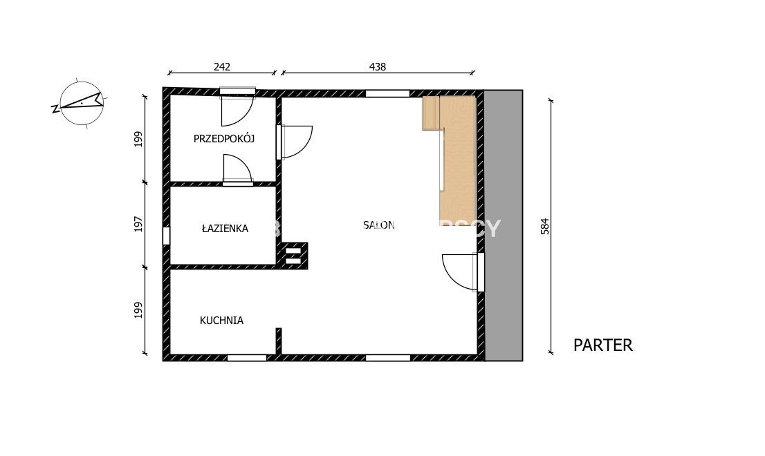 dom wolnostojący, 3 pokoje Sobolów. Zdjęcie 40