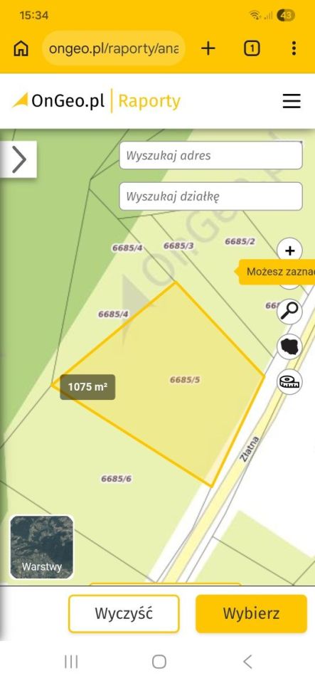 Działka budowlana Złatna. Zdjęcie 6