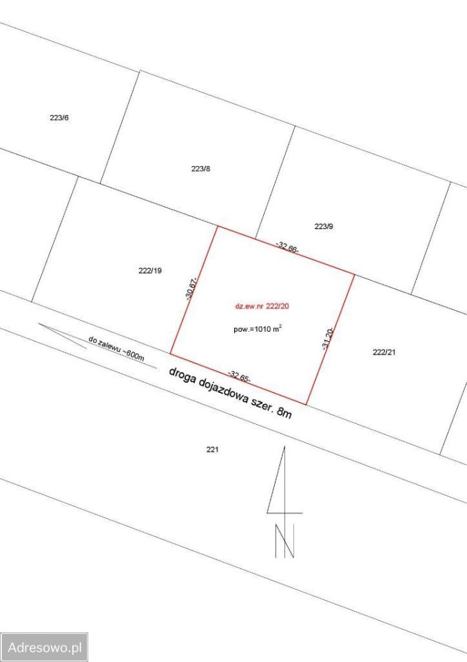 Działka rolna Nowe Miasto-Folwark. Zdjęcie 3