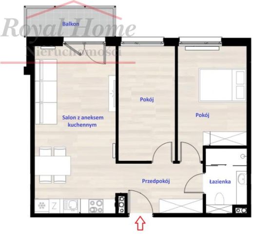 Mieszkanie 3-pokojowe Wrocław Fabryczna, ul. Ruczajowa. Zdjęcie 14