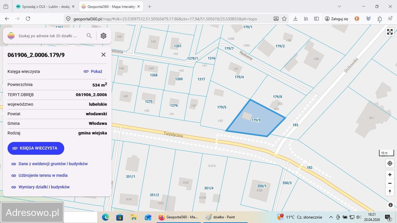 Działka rekreacyjna Okuninka, ul. Turystyczna. Zdjęcie 2