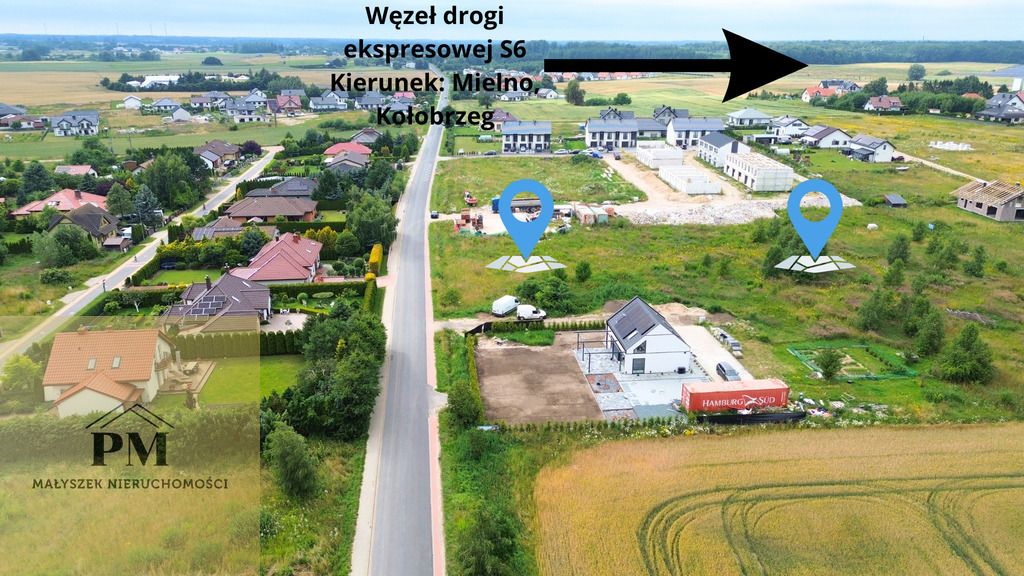 Działka budowlana Stare Bielice, ul. Bałtycka. Zdjęcie 4