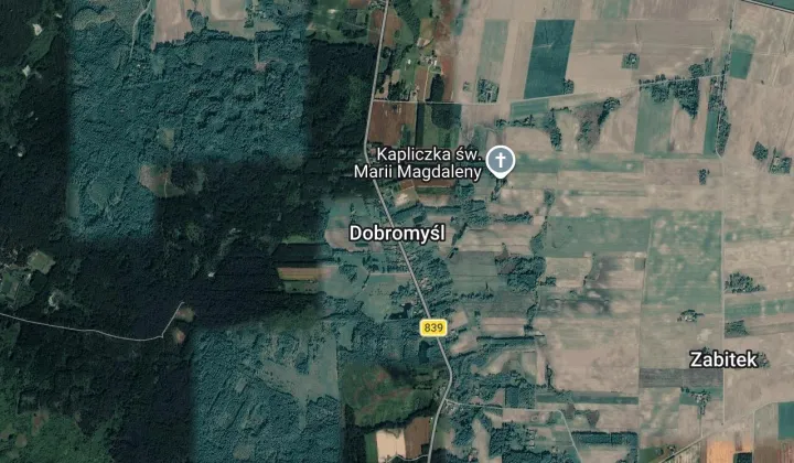 Działka rolna Dobromyśl