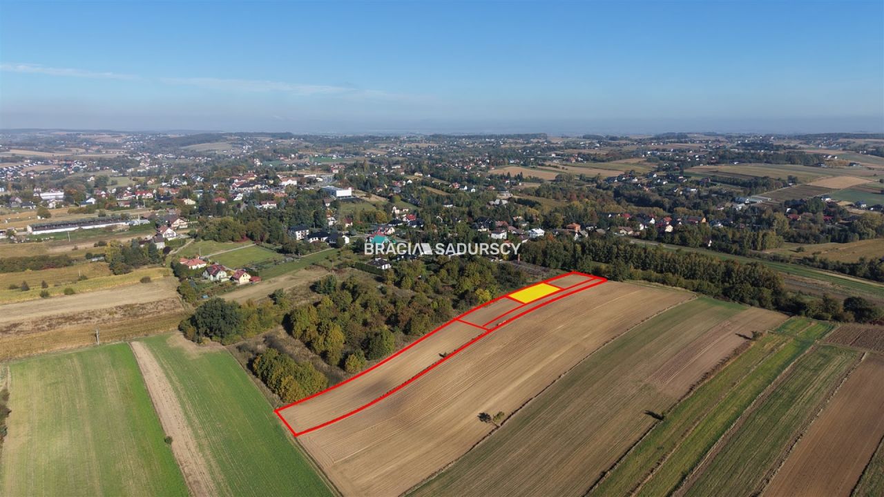 Działka inwestycyjna Kocmyrzów, ul. Wąwozowa. Zdjęcie 2