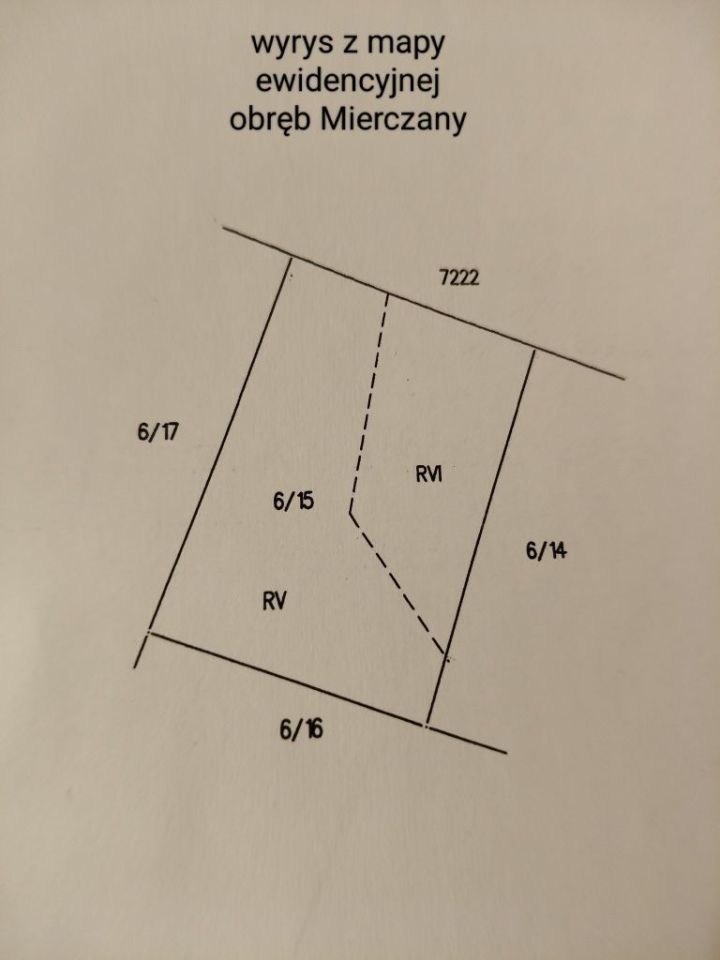 Działka budowlana Mierczany. Zdjęcie 3