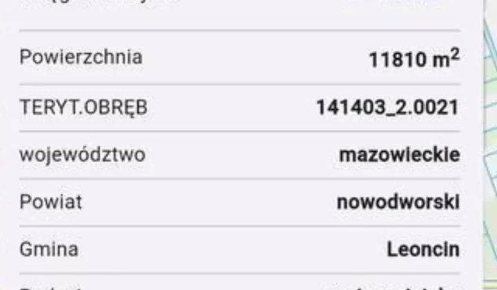 Działka rolno-budowlana Secymin Polski