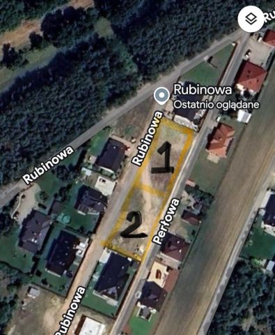 Działka budowlana Węglew, ul. Rubinowa. Zdjęcie 1