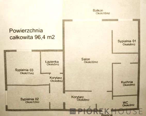 Mieszkanie 4-pokojowe Warszawa Mokotów, ul. Jana Pawła Woronicza. Zdjęcie 10