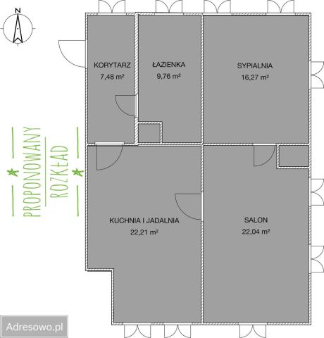 Mieszkanie 5-pokojowe Oleśnica Centrum, ul. Wały Jagiellońskie. Zdjęcie 1