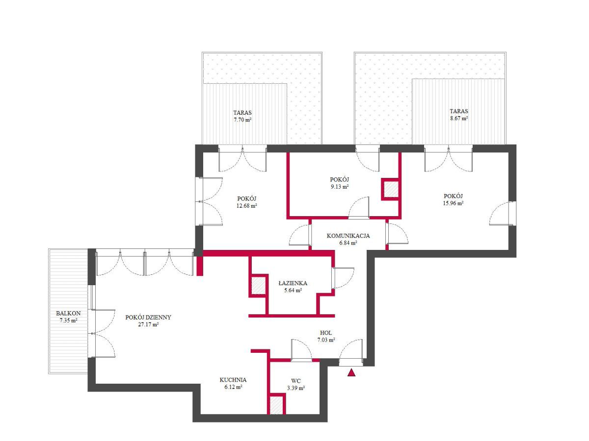 Mieszkanie 3-pokojowe Poznań, ul. Mostowa. Zdjęcie 22