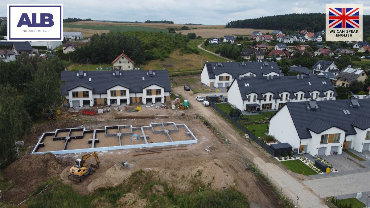 dom szeregowy, 4 pokoje Juszkowo. Zdjęcie 3