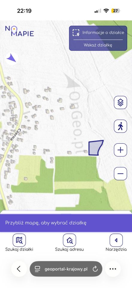 Działka budowlana Czerna. Zdjęcie 3