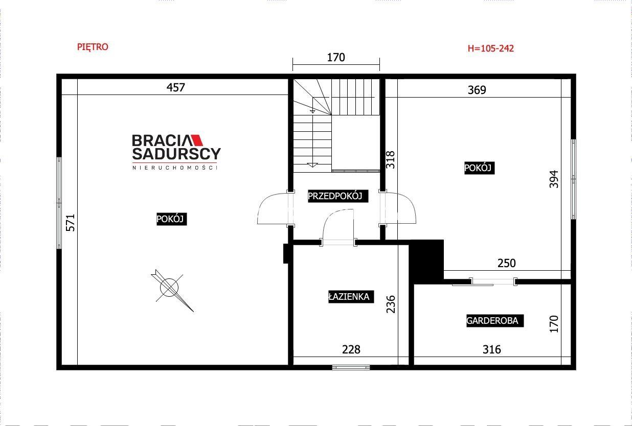 dom wolnostojący, 4 pokoje Sieraków. Zdjęcie 39