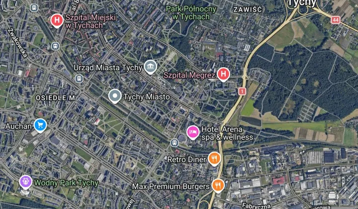Mieszkanie 2-pokojowe Tychy, al. Niepodległości