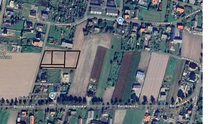 Działka budowlana Konarzew, ul. Jaśminowa