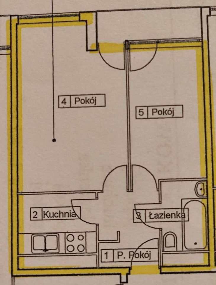 Mieszkanie 2-pokojowe Szczecin Pomorzany, ul. Potulicka. Zdjęcie 2