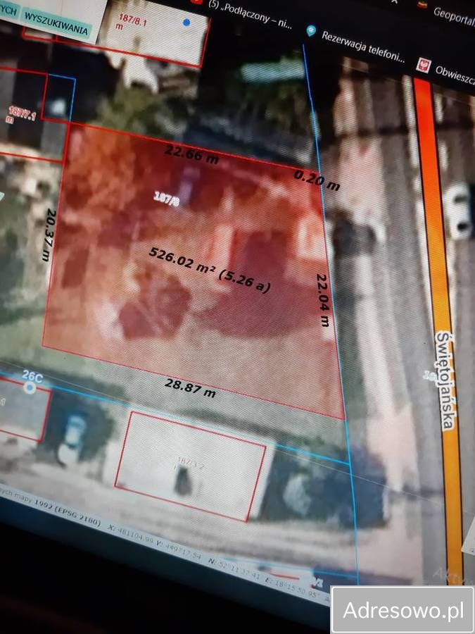 Działka budowlana Konin, ul. Świętojańska. Zdjęcie 2