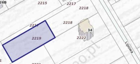 Działka budowlana Lubojna, ul. Lipowa. Zdjęcie 1