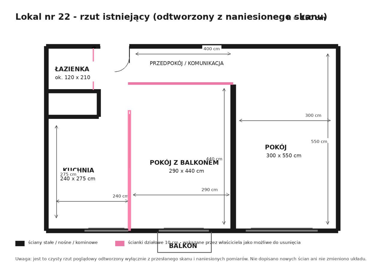 Mieszkanie 2-pokojowe Otwock Śródmieście, ul. Krucza. Zdjęcie 3