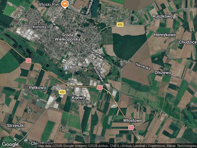 Działka budowlana Środa Wielkopolska, ul. Brodowska. Zdjęcie 1