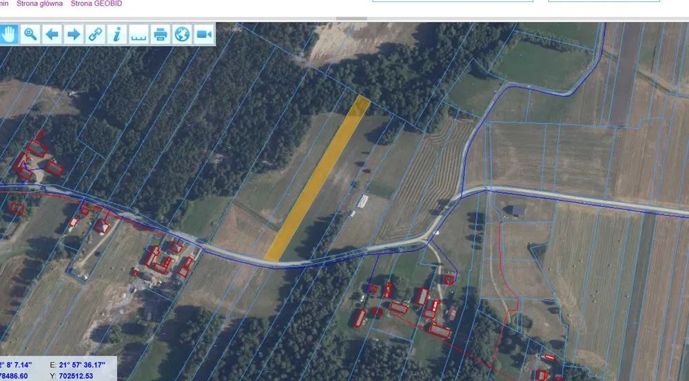 Działka rolno-budowlana Łączka. Zdjęcie 2