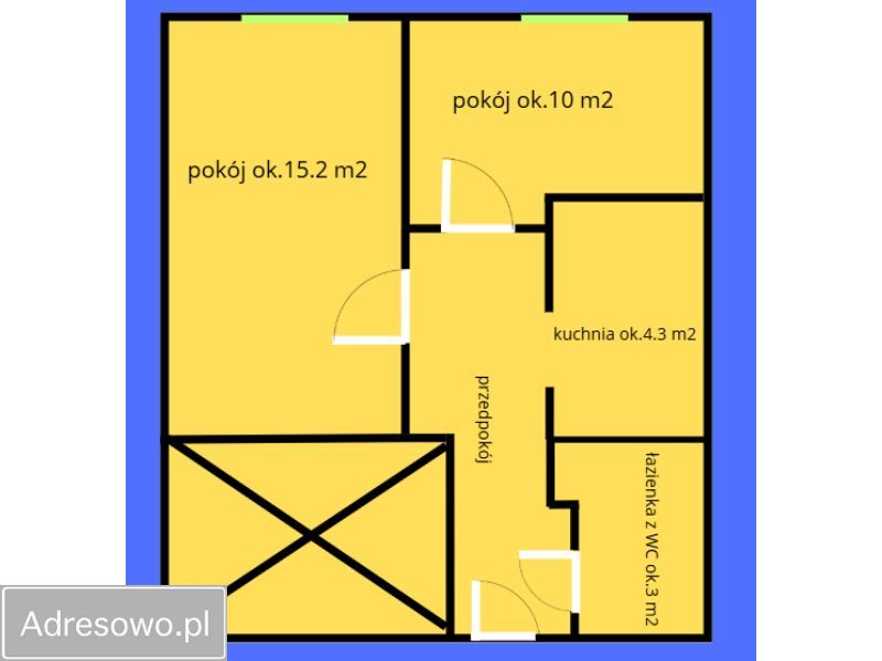 Mieszkanie 2-pokojowe Bytom Szombierki, ul. Adolfa Piątka. Zdjęcie 4