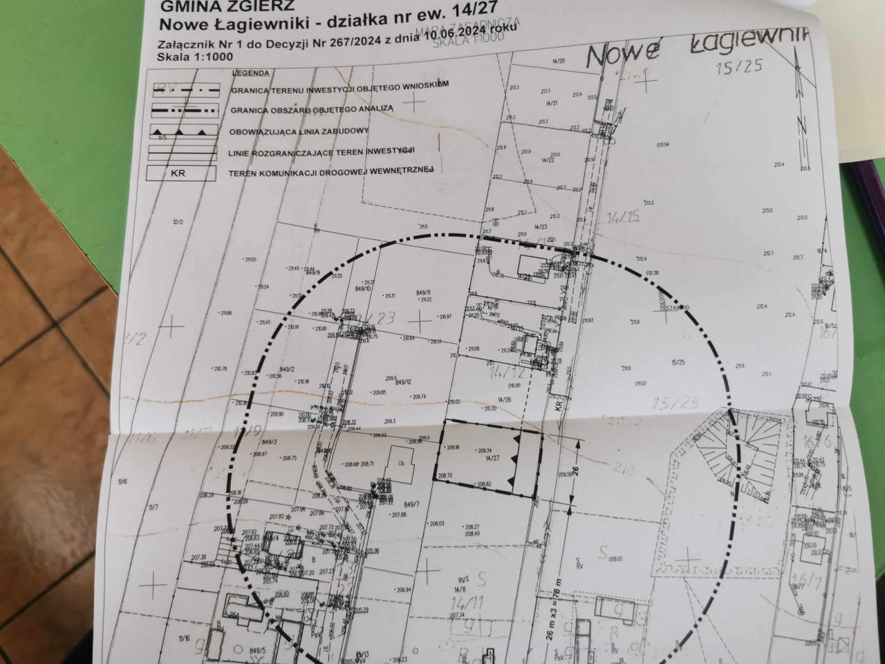 Działka rolno-budowlana Łagiewniki Nowe, ul. Słoneczna. Zdjęcie 12
