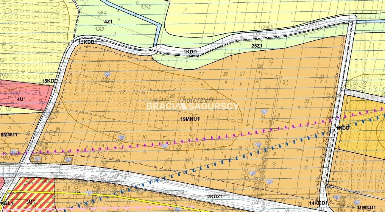 Działka budowlana Cholerzyn. Zdjęcie 3
