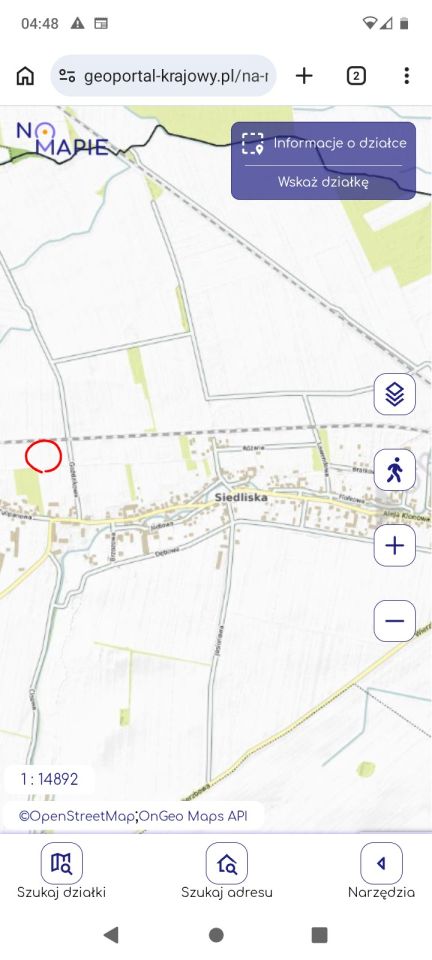 Działka rolna Siedliska, Różana. Zdjęcie 3