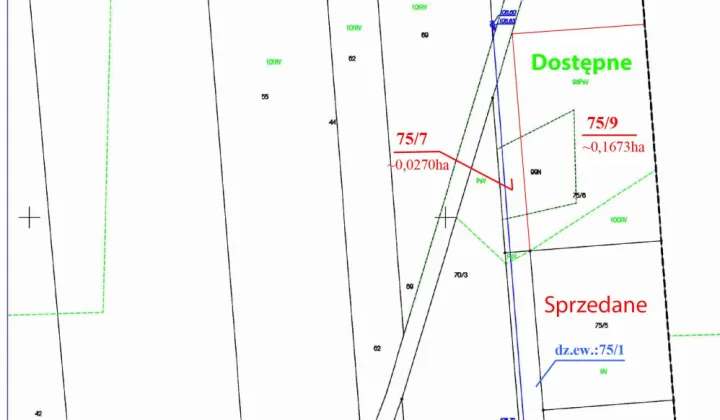 Działka budowlana Nowe Ręczaje