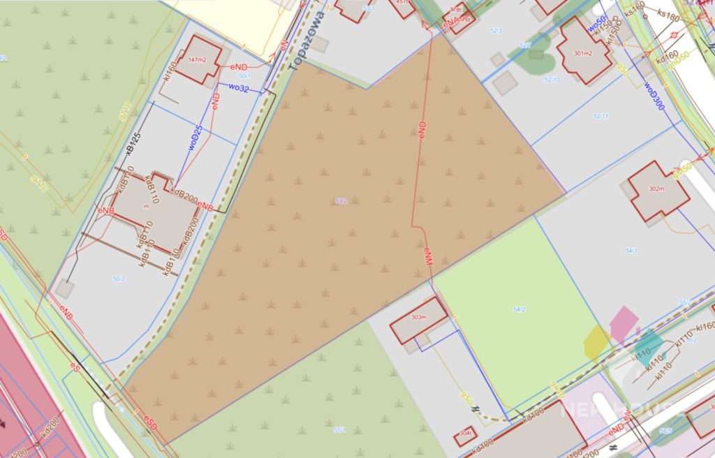 Działka budowlana Gronowo Górne, ul. Topazowa. Zdjęcie 11