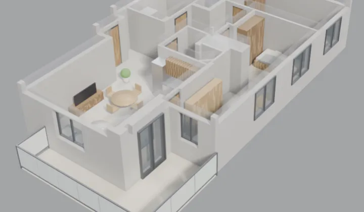 Mieszkanie 4-pokojowe Warszawa Chomiczówka, ul. Wojciecha Bogusławskiego