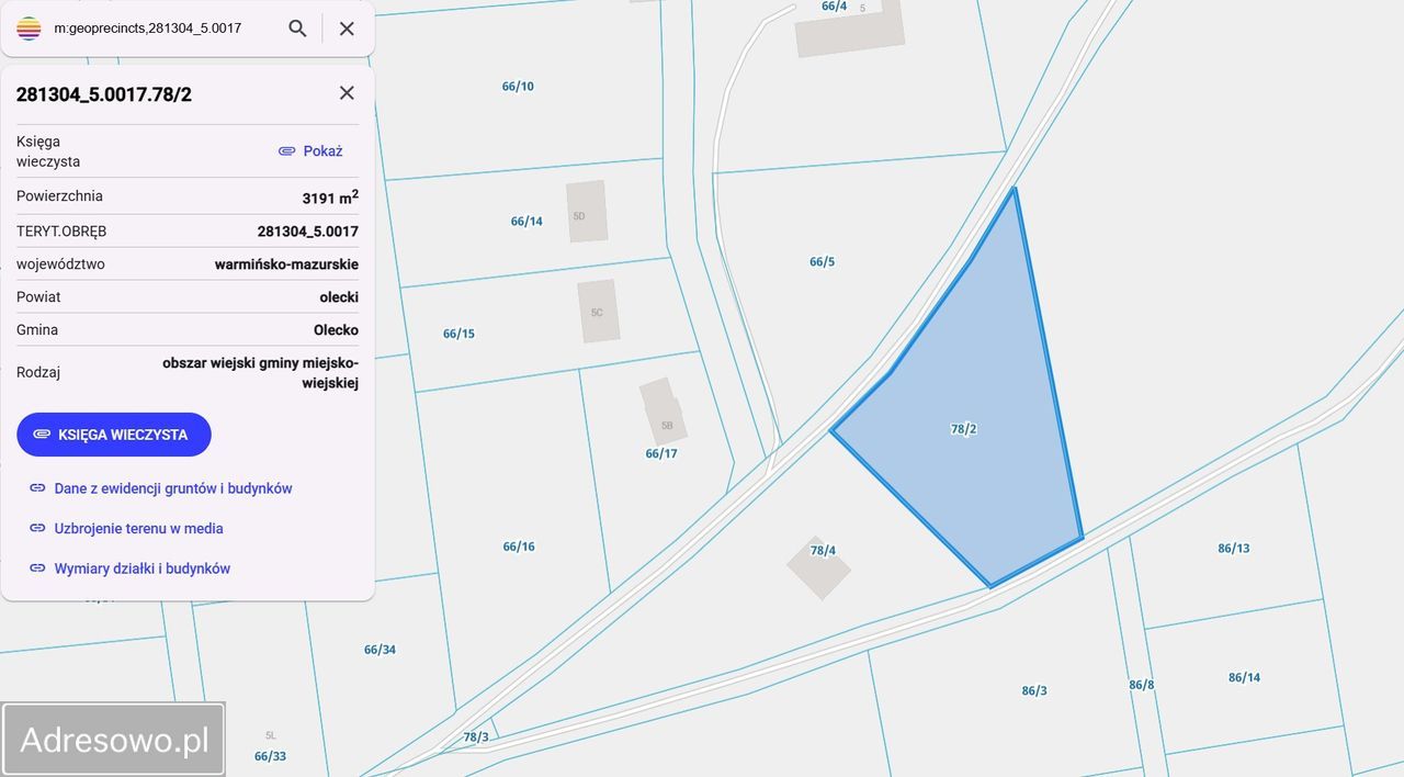 Działka budowlana Możne. Zdjęcie 3