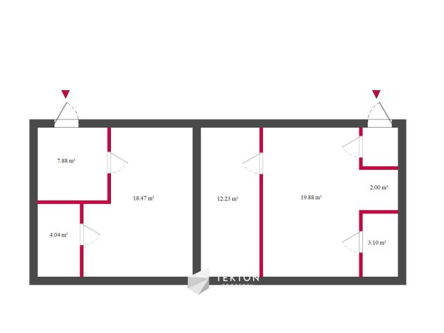 Mieszkanie 3-pokojowe Poznań Łazarz, ul. Antoniego Małeckiego. Zdjęcie 2