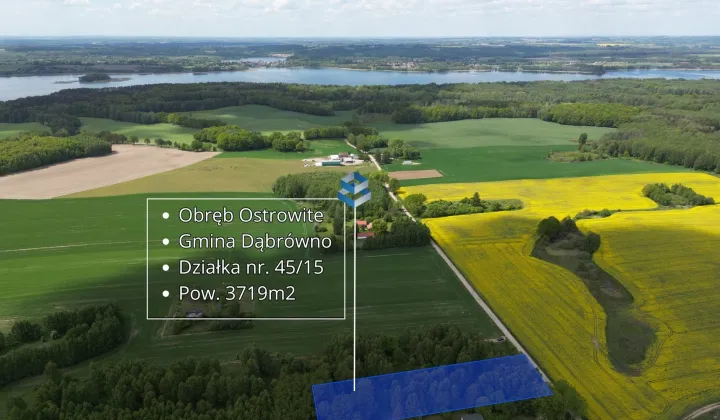 Działka budowlana Ostrowite