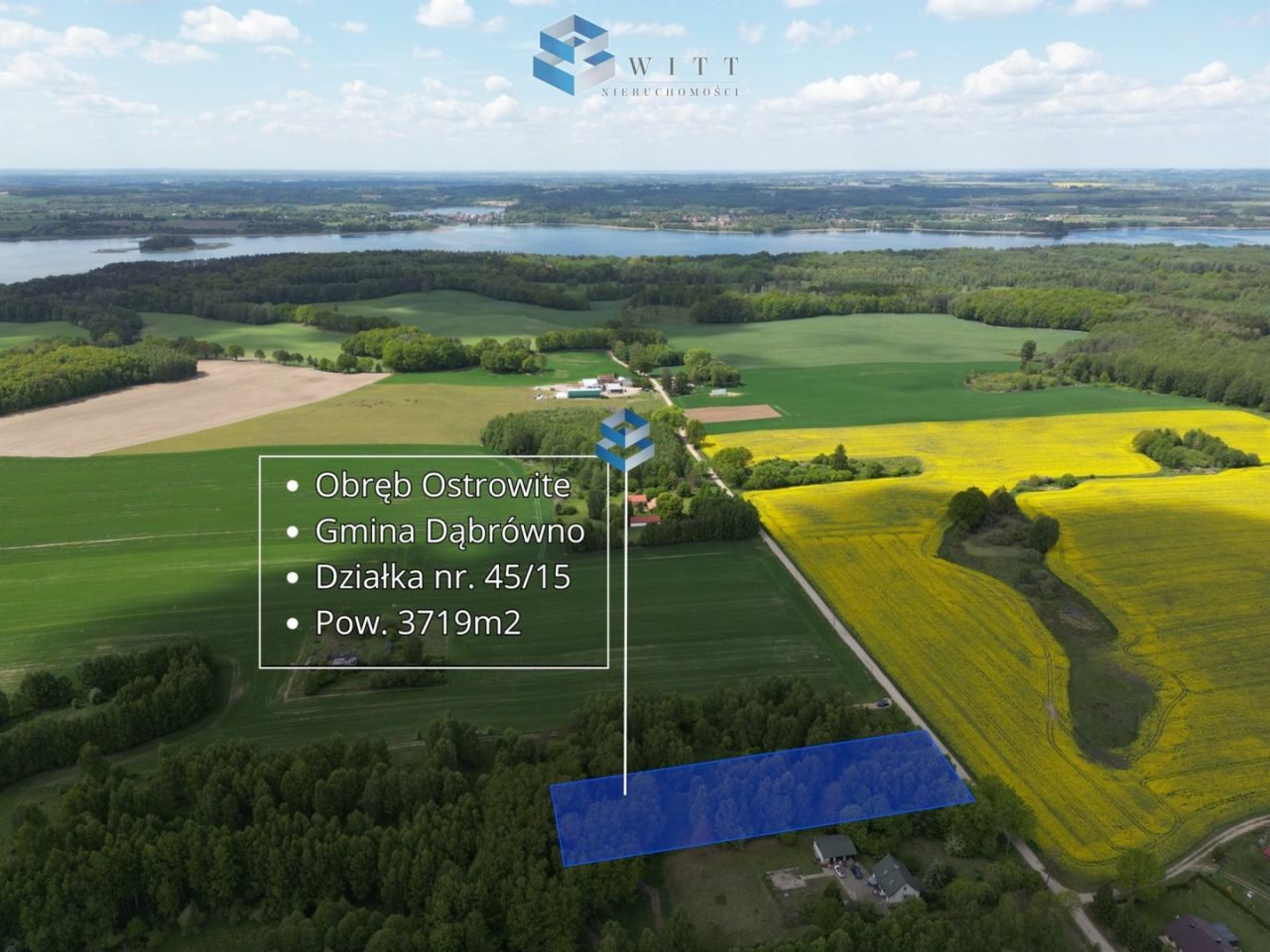 Działka budowlana Ostrowite. Zdjęcie 1