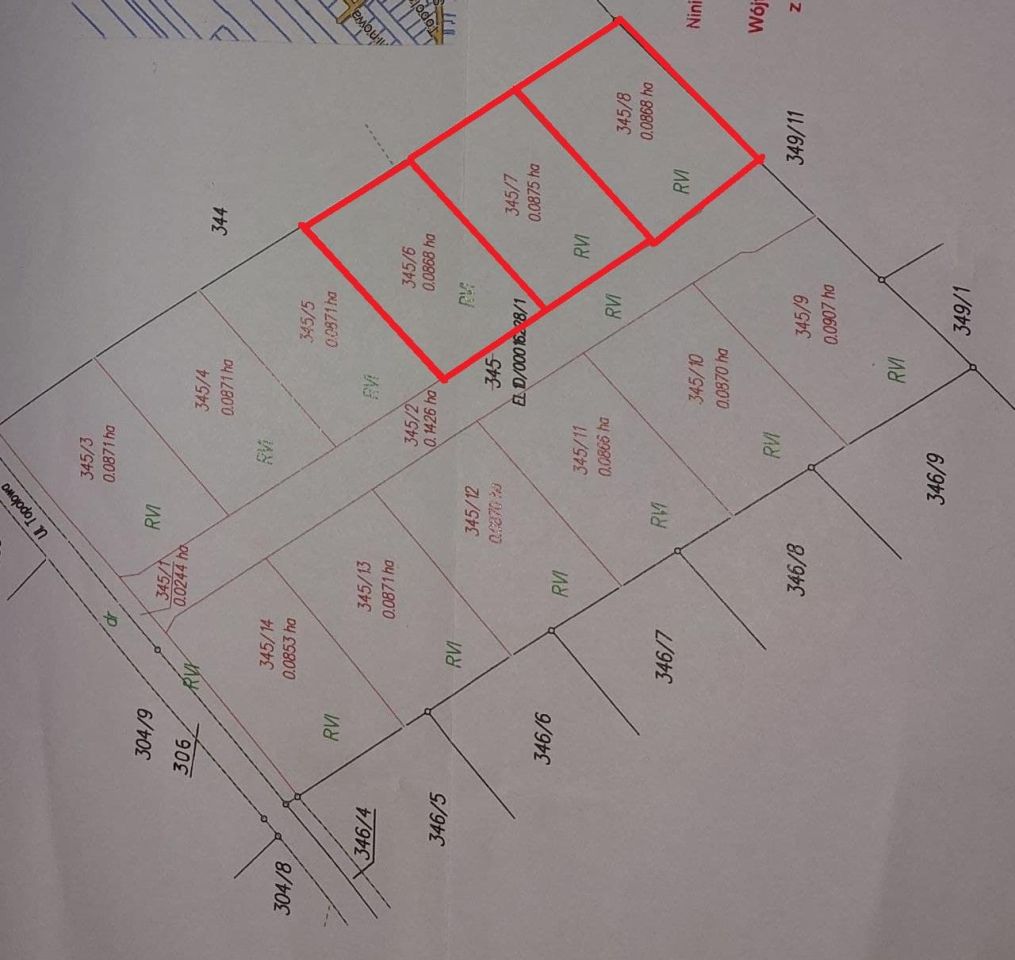 Działka budowlana Rybno, ul. Topolowa. Zdjęcie 7