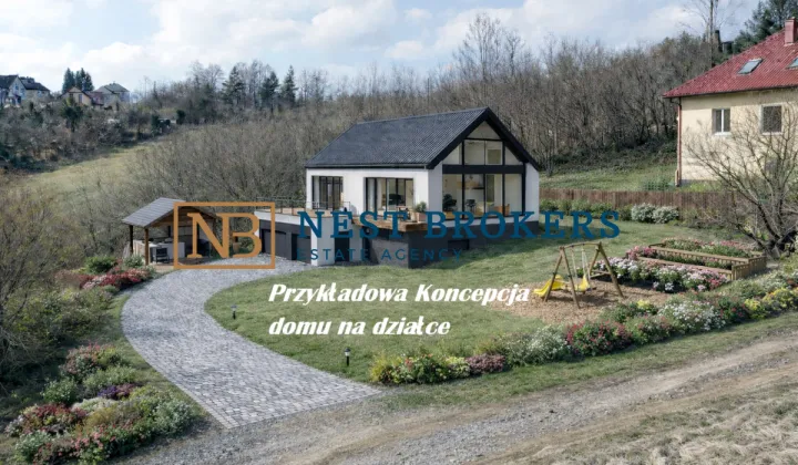 Działka budowlana Mogilany, ul. Krótka