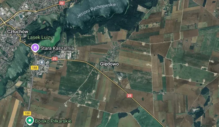 Działka budowlana Ględowo