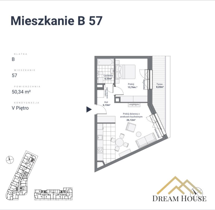 Mieszkanie 2-pokojowe Gdynia Śródmieście, ul. św. Piotra. Zdjęcie 18