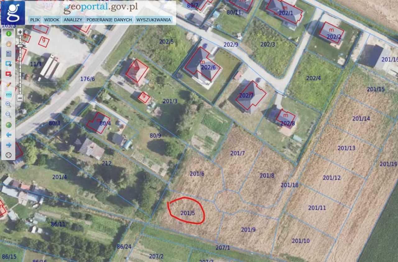 Działka rolna Bierzyce, ul. Pogodna