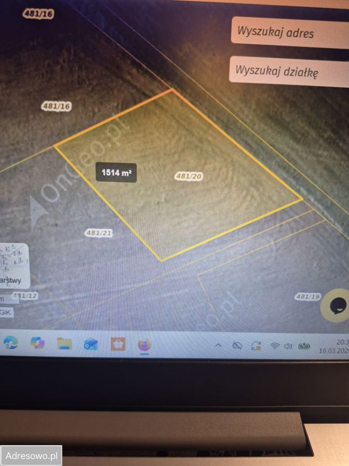 Działka budowlana Dunajek. Zdjęcie 3