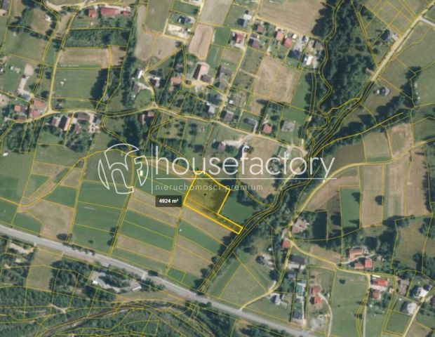 Działka budowlana Frycowa. Zdjęcie 3