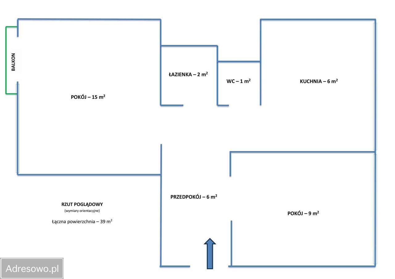 Mieszkanie 2-pokojowe Olsztyn Pojezierze, ul. Kołobrzeska. Zdjęcie 13