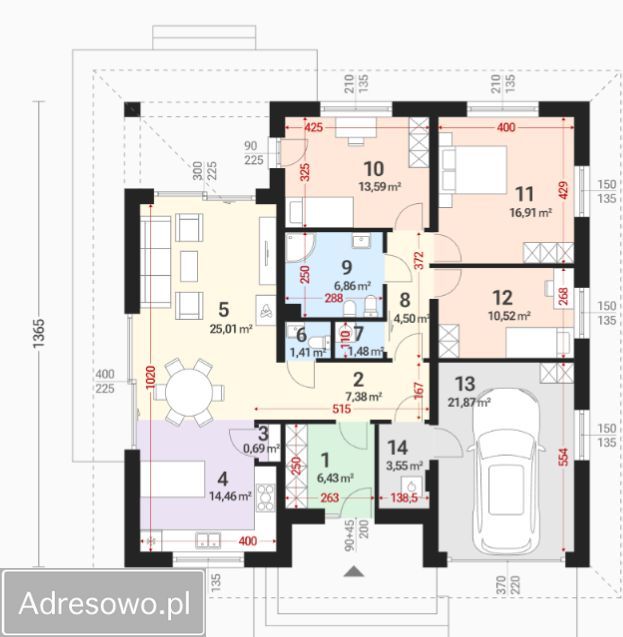 dom wolnostojący, 5 pokoi Feliksów. Zdjęcie 2