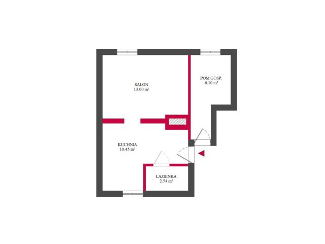 Mieszkanie 1-pokojowe Poznań Sołacz, ul. Urbanowska. Zdjęcie 14