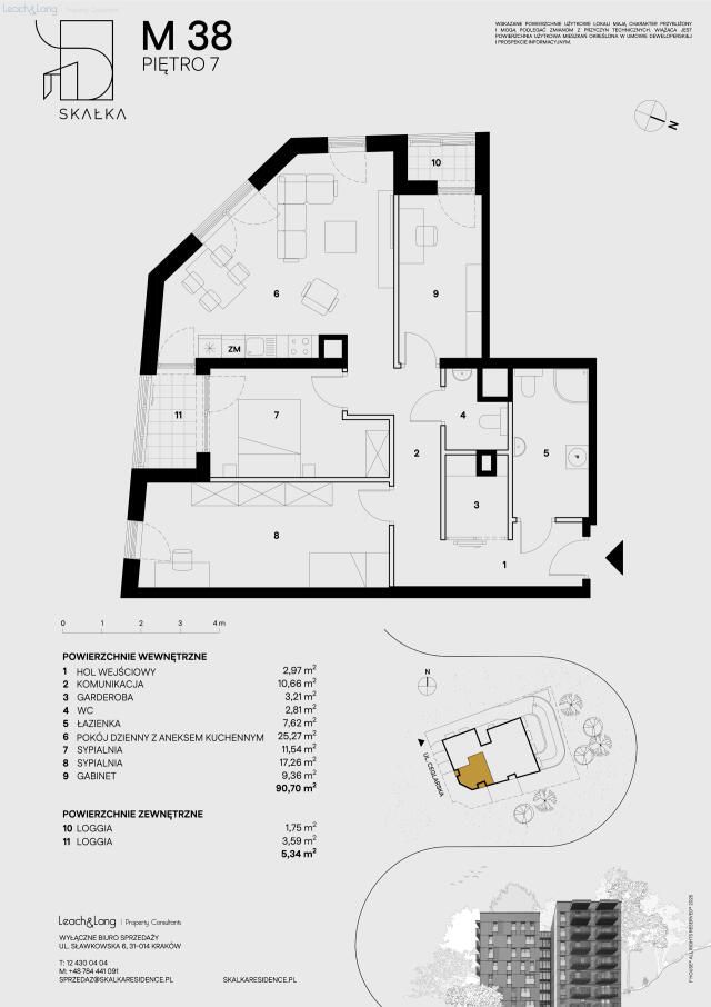 Mieszkanie 4-pokojowe Kraków Podgórze, ul. Ceglarska. Zdjęcie 6