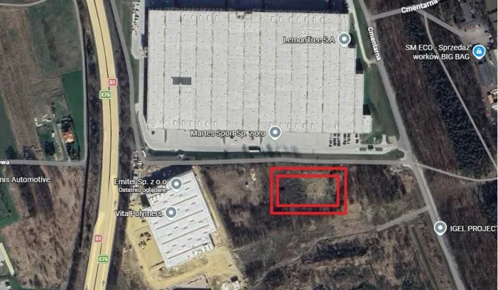 Działka inwestycyjna Mysłowice Brzęczkowice