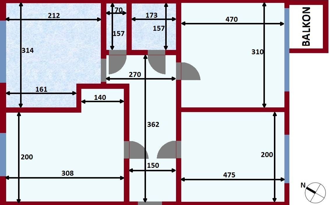 Mieszkanie 3-pokojowe Aleksandrów Łódzki, ul. Rafała Bratoszewskiego. Zdjęcie 14