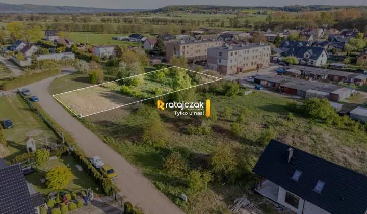 Działka inwestycyjna Wierzchucino, ul. Kapitańska